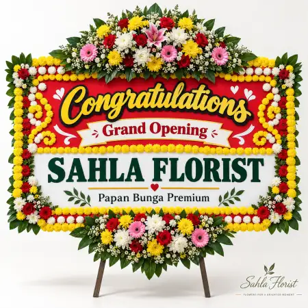 Papan Bunga Ucapan Selamat Sawahlunto