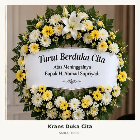 Krans Bunga Duka Sawahlunto